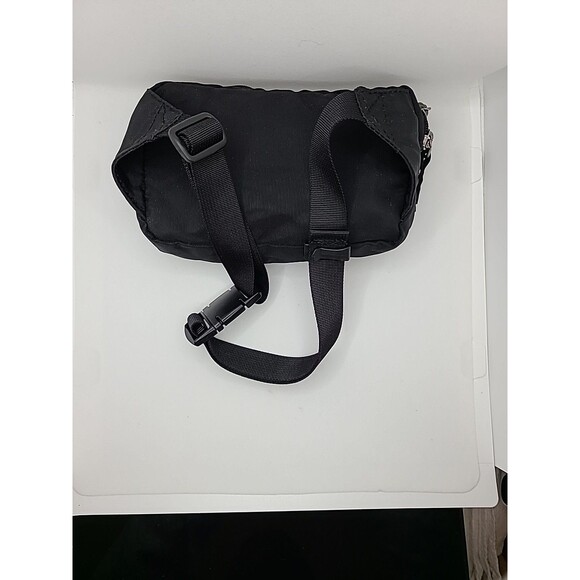 Unisex Eddie Bauer Black Nylon Packable Fanny Waist-pack or Shoulder bag - Picture 4 of 6